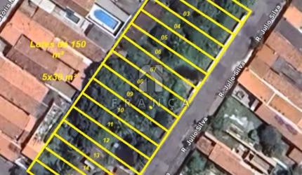 Lotes  a partir de 150 m² no Bairro Cidade Salvador, em Jacareí - Ótima Localização!