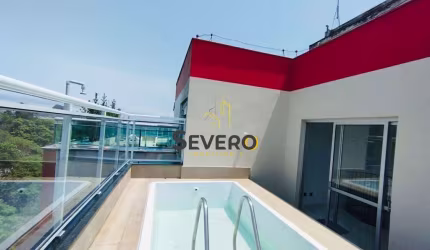 Cobertura  de 3 quartos na quadra da praia