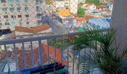 Ótimo 03 quartos com Varanda, Suíte e Vaga, no Fonseca
