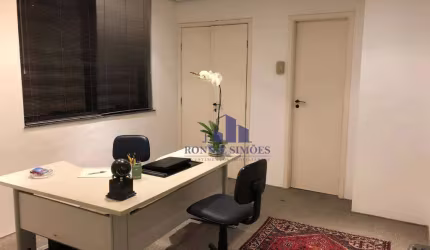 SALA COMERCIAL À VENDA NA VILA NOVA CONCEIÇÃO, 60 M², ED. GEORGETOWN, R. DR. GUILHERME BANNITZ, 126, 2 SALAS, 2 BANHEIROS, 1 VAGA, SP