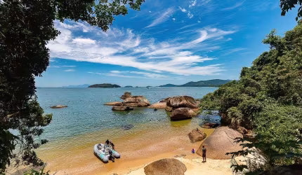 Casa com 3 dormitórios, 150 m² - venda por R$ 5.000.000,00 ou aluguel por R$ 17.000,00/mês - Ilha do Araújo - Paraty/RJ
