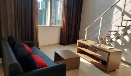 Apartamento Duplex com 1 dormitório, 67 m² - venda por R$ 791.000,00 ou aluguel por R$ 5.900,00/mês - Brooklin - São Paulo/SP