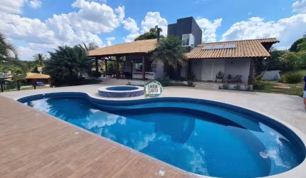 Casa com 5 dormitórios à venda, 398 m² por R$ 2.950.000,00 - Condomínio Condados da Lagoa - Lagoa Santa/MG