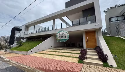 Casa com 3 dormitórios à venda, 312 m² por R$ 1.800.000,00 - Condomínio Gran Royalle - Lagoa Santa/MG