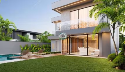 Casa com 5 dormitórios à venda, 300 m² por R$ 2.590.000,00 - Condomínio Gran Park Toscana - Vespasiano/MG