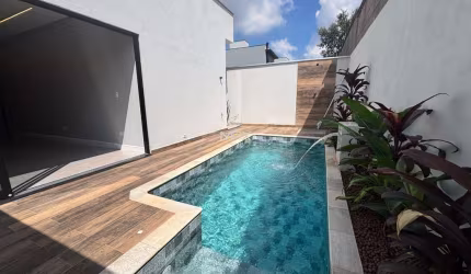 Casa em condomínio fechado com 2 quartos à venda no Água Branca, Piracicaba  por R$ 790.000