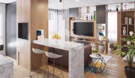 Apartamento com 1 quarto à venda na Avenida Copacabana, 1065, Tristeza, Porto Alegre, 49 m2 por R$ 593.545