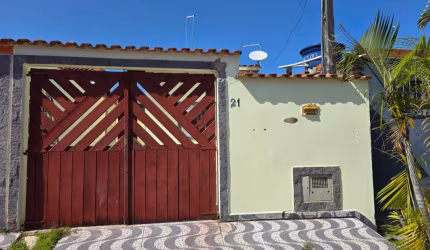 Casa para Locação em Mongaguá, Balneário Flórida Mirim, 2 dormitórios, 1 suíte, 2 banheiros, 2 vagas