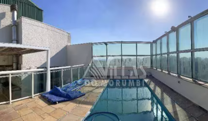 Cobertura com 3 dormitórios para alugar, 460 m² por R$ 23.709,34/mês - Panamby - São Paulo/SP
