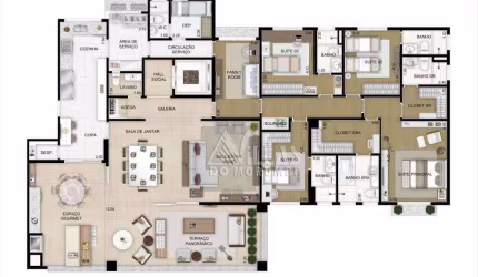 Apartamento com 4 dormitórios, 211 m² - venda por R$ 4.950.000,00 ou aluguel por R$ 31.261,77/mês - Real Parque - São Paulo/SP