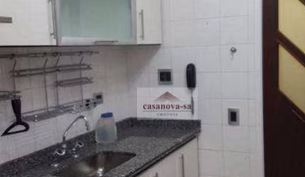Apartamento com 3 dormitórios para alugar, 100 m² por R$ 6.067,00/mês - Vila Bastos - Santo André/SP