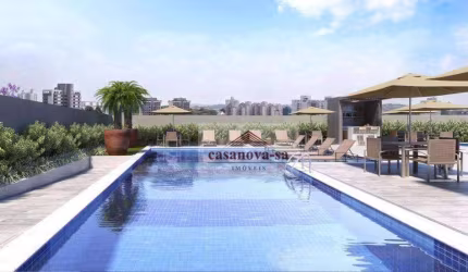 Apartamento com 3 dormitórios à venda, 135 m² por R$ 1.800.000,00 - Vila Assunção - Santo André/SP