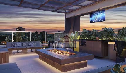 Studio com 1 dormitório à venda, 29 m² por R$ 352.000,00 - Jardim - Santo André/SP