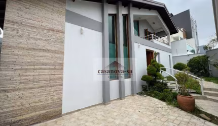 Sobrado com 3 dormitórios para alugar, 428 m² por R$ 10.275,00/mês - Vila Scarpelli - Santo André/SP
