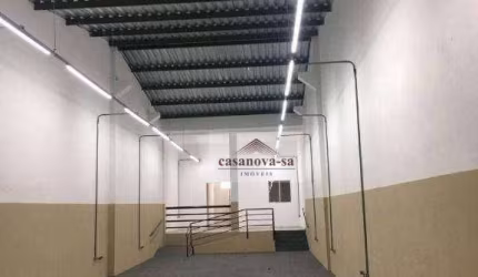Galpão para alugar, 180 m² por R$ 7.634,00/mês - Parque das Nações - Santo André/SP