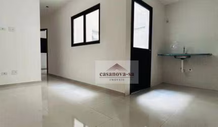 Cobertura com 2 dormitórios, 90 m² - venda por R$ 429.000 ou aluguel por R$ 2.600/mês - Vila Príncipe de Gales - Santo André/SP