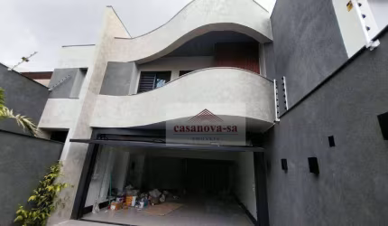 Sobrado com 4 dormitórios à venda, 263 m² por R$ 2.490.000,00 - Jardim Bela Vista - Santo André/SP
