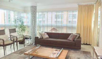 Apartamento mobiliado  para alugar, 169 m² por R$ 8.770/mês - Jardim - Santo André/SP