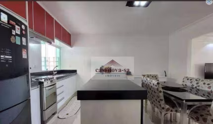 Sobrado com 3 dormitórios, 240 m² - venda por R$ 1.370.000,00 ou aluguel por R$ 8.950,00/mês - Vila Curuçá - Santo André/SP