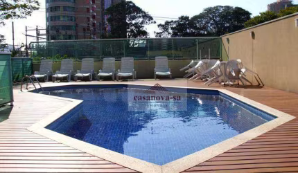 Apartamento com 3 dormitórios para alugar, 92 m² por R$ 6.325,00/mês - Jardim - Santo André/SP