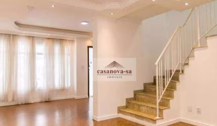 Sobrado para alugar, 160 m² por R$ 4.050,01/mês - Campestre - Santo André/SP