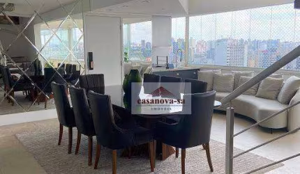 Cobertura com 3 dormitórios para alugar, 227 m² por R$ 12.000/mês - Centro - Santo André/SP