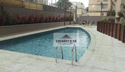 Apartamento com 2 dormitórios para alugar, 72 m² por R$ 3.550,00/mês - Campestre - Santo André/SP