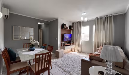 Em um condomínio completo e com uma localização excelente no bairro Iririú, seu novo lar espera por você.