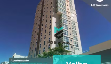 Apartamento com 3 suítes e 2 vagas de garagem individuais à venda, 107 m² - Velha - Blumenau/SC