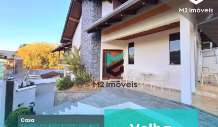 Casa com 4 dormitórios à venda, 410 m² por R$ 1.695.000,00 - Velha - Blumenau/SC