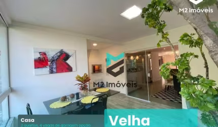 Casa com 3 dormitórios à venda, 195 m² por R$ 780.000,00 - Velha Central - Blumenau/SC