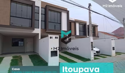 LINDA CASA COM 3 DORMITÓRIOS, 1 SUÍTE, NO BAIRRO ITOUPAVA NORTE