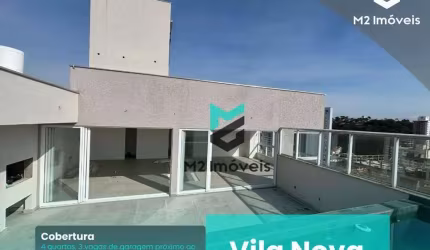 COBERTURA ALTO PADRÃO COM 344M² DE ÁREA PRIVATIVA, NO BAIRRO VILA NOVA!