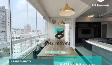 Apartamento 2 suítes em andar alto na Vila Nova