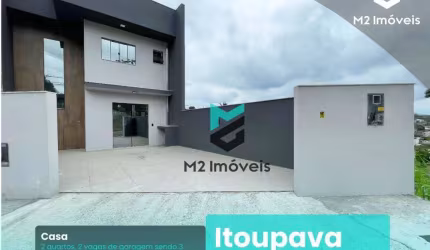 Excelente sobrado com 2 dormitórios no bairro Itoupava Norte