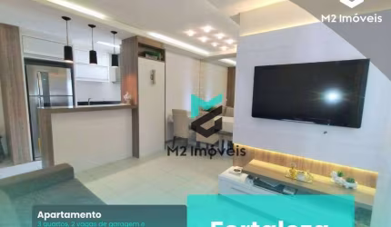 Apartamento 03 dormitórios, sendo 01 Suíte, Mobiliado,  Andar alto em Condomínio Fechado