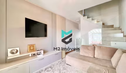 Encantadora Casa de 72,28m², sendo 2 Dormitórios, 2 Vaga de Garagem Cobertas, Amplo Espaço aos Fundos e Mobiliada, é perfeita para quem busca conforto