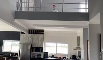 Casa em condomínio fechado com 4 quartos à venda na Waldomiro Corrêa de Camargo, Km 52,8, 1, Loteamento Residencial Una, Itu por R$ 1.350.000