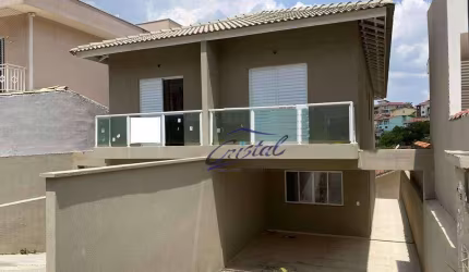 Casa com 3 dormitórios (1 suíte) à venda, 119 m² - Condomínio Villa D'este - Jardim Rio das Pedras - Cotia/SP