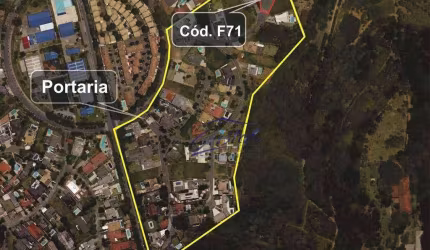 Terreno à venda, 1483 m² - Condomínio Passárgada D - Granja Viana - Cotia/SP