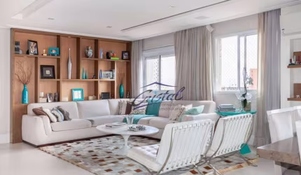 Apartamento com ampla vista 3 suites