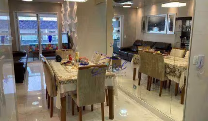 Apartamento com 3 dormitórios à venda, 112 m² por R$ 1.360.000,00 - Canto do Forte - Praia Grande/SP