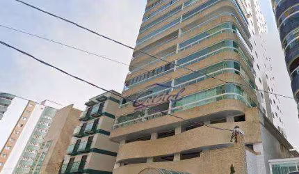 Apartamento com 2 dormitórios à venda, 105 m² por R$ 800.000,00 - Guilhermina - Praia Grande/SP