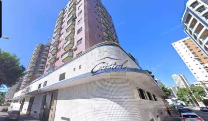 Apartamento com 2 dormitórios à venda, 90 m² por R$ 438.000,00 - Canto do Forte - Praia Grande/SP