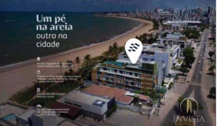 Flat com 1 dormitório à venda, 17 m² por R$ 350.000,00 - Bessa - João Pessoa/PB