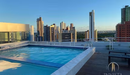 Flat com 1 dormitório à venda, 30 m² por R$ 260.000,00 - Miramar - João Pessoa/PB