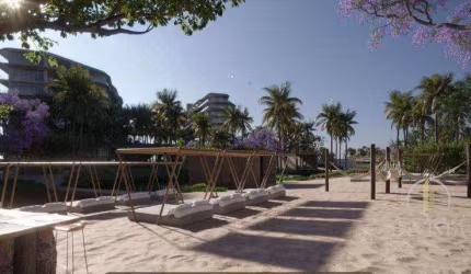 Flat com 1 dormitório à venda, 36 m² por R$ 684.950,00 - Ponta de Campina - Cabedelo/PB