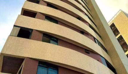 Apartamento com 4 dormitórios à venda, 177 m² por R$ 1.100.000,00 - Cabo Branco - João Pessoa/PB