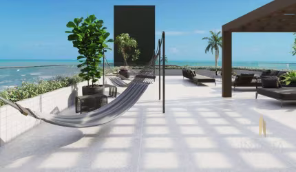 Apartamento com 2 dormitórios à venda, 44 m² por R$ 650.000,00 - Cabo Branco - João Pessoa/PB