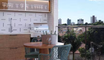 Apartamento com 2 dormitórios à venda, 52 m² por R$ 489.000,00 - Brisamar - João Pessoa/PB